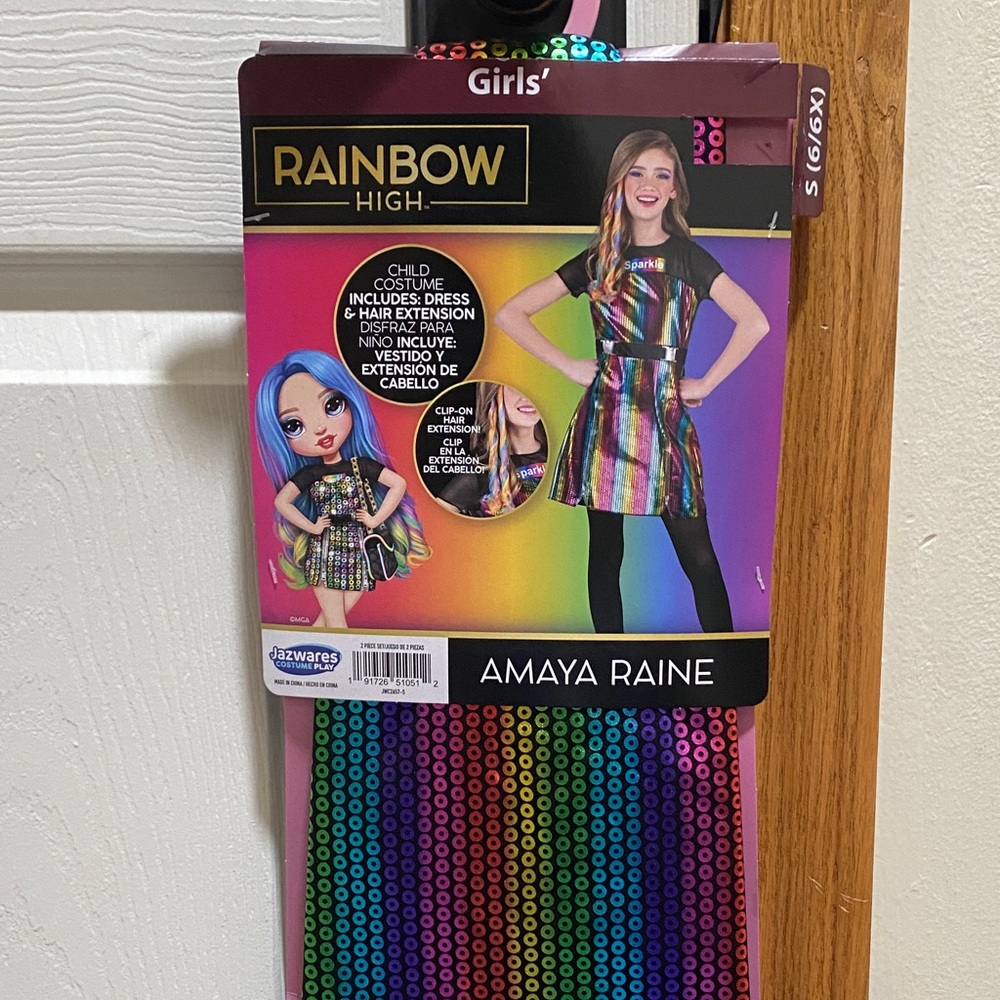Rainbow High Amaya Raine Costume Dress